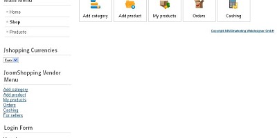 Vendor Frontend Manager for JoomShopping - Joomla Extension