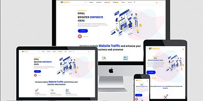 Enginetemplates Digital - Media Company Joomla Template