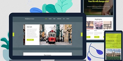 Rsbrixton! Responsive Template For Joomla