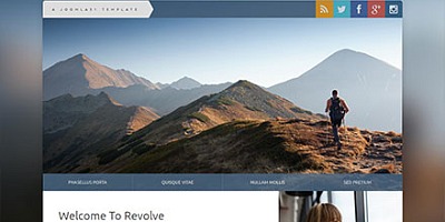 J51 - Revolve - Joomla Template