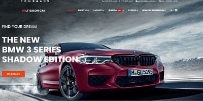 Lttheme Salon Car - Joomla Template