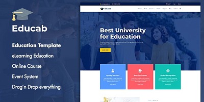 Theme Forest Educab - Joomla Templates