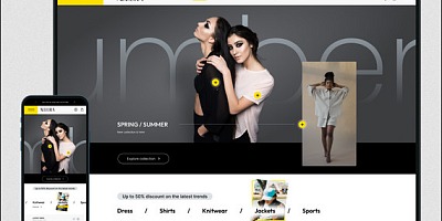 Joomshaper Allura - Joomla Ecommerce Template For Online Fashion Stores