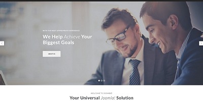 Joombiz - Elegant Business Company Joomla Template