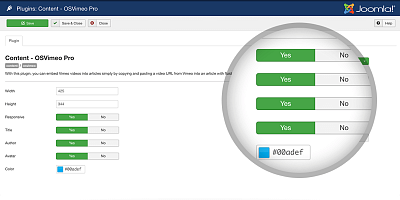 OSVimeo Pro - Joomla Extension
