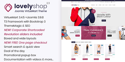 Theme Forest Lovelyshop - Joomla Templates