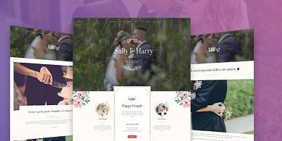Gavickpro Wedding - Joomla Template