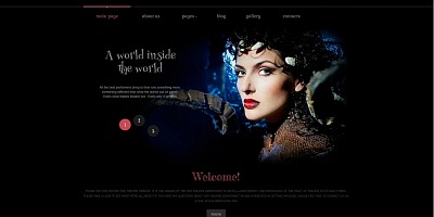 Theater Performance Joomla Template