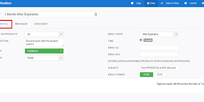 DigiCom Notification Plugin - Joomla Extension