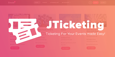 JTicketing - Joomla Extension