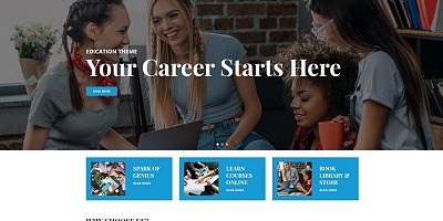 University Of Stormhall - University Responsive Joomla Template