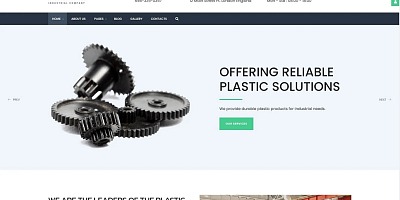 Plastipro - Industrial Responsive Joomla Template