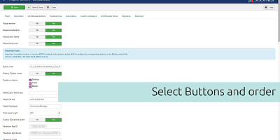 OCH JS Socials - Joomla Extension