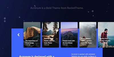 Rockettheme Acronym - Joomla Template