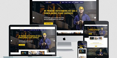 Enginetemplates Petro - Elegant Responsive Joomla Petroleum Website Template