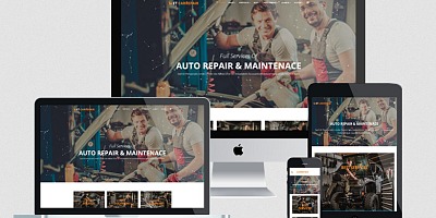 Enginetemplates Car Repair - Responsive Automotive Repair Joomla Template