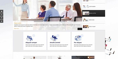 Mixwebtemplates Joomla208 - Agency Joomla Template