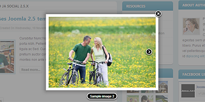Ja Popup Joomla Extension