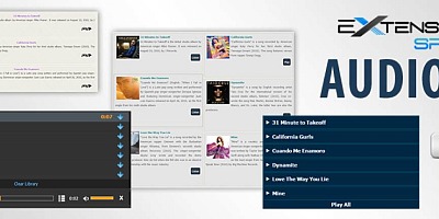Sj Html5 Audiofly - Joomla Extension (Version 1.6)