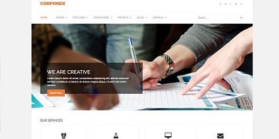 Joomshaper Corporex - Joomla Template