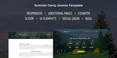 Theme Forest Campines - Joomla Template