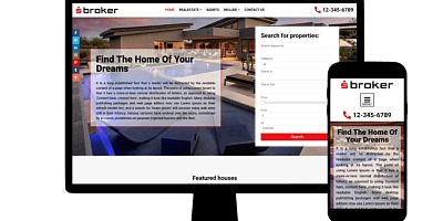 Ordasoft Real Estate Broker - Real Estate Joomla Template