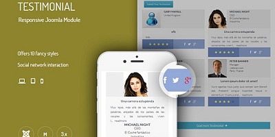 JUX Testimonial - Joomla Extension