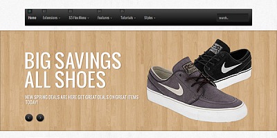 Shape5 Shopping Bag - Joomla Template