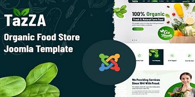 Theme Forest Tazza - Joomla Template