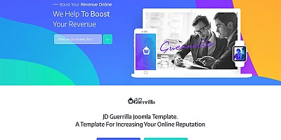 Joomdev - Guerrilla - Digital Marketing Agency Joomla Template