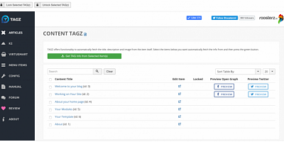 Mercial Zoo Open Graph - Joomla Extension