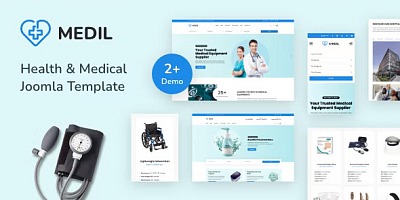Templaza Medil - Medical & Healthcare Joomla 4 Template