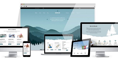 Hotthemes Snowflake - Joomla Ski Template