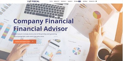 Lttheme Fiscal - Joomla Template