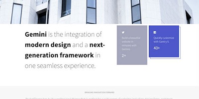Rockettheme Gemini - Joomla Template