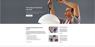 Joomlead Electrician - Electrician & Repairing Joomla Template