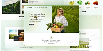 Joomlart Agrivita - Agriculture & Organic Farm Joomla Template