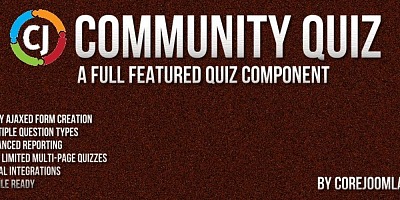 Community Quiz - Joomla Extension