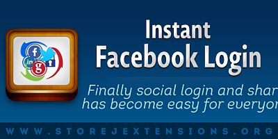 Instant Facebook Login - Joomla Extension