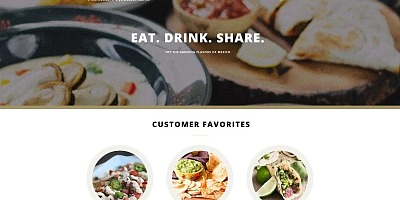 Template Monster Mexican Restaurant - Joomla Templates
