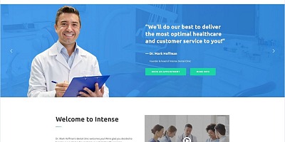Dental Clinic - Dentistry Responsive Joomla Template