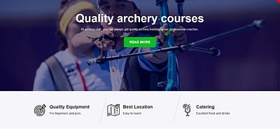 Bestaddon Archery - Joomla Templates