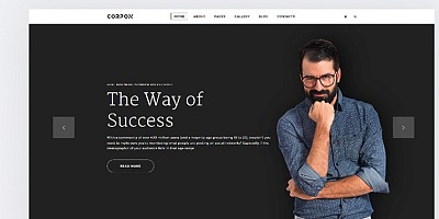 Theme Forest Copron - Joomla Template
