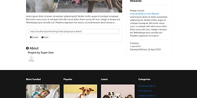 Joomfunding - Joomla Extension