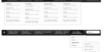 JUX Mega Menu For Virtuemart - Joomla Extension