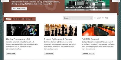 Rockettheme Kinetic - Joomla Template