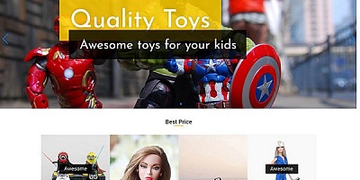 Ordasoft Toy Store - Joomla Template