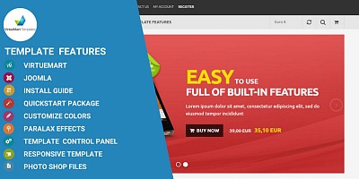 Stilo Shop Virtuemart Template