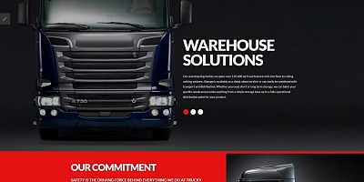 Trucky - Transportation Responsive Joomla Template