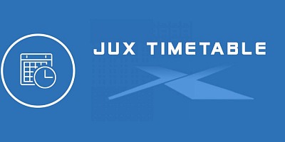 Jux Timetable Joomla Extension
